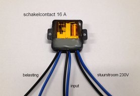 Schakelcontact 16A